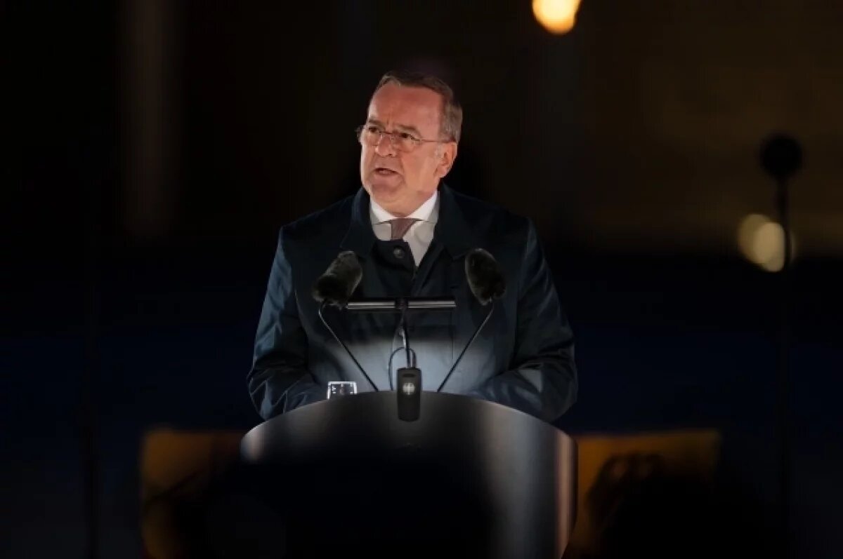    Писториус: ФРГ направила Украине две системы ПВО Patriot и комплекс Iris-T