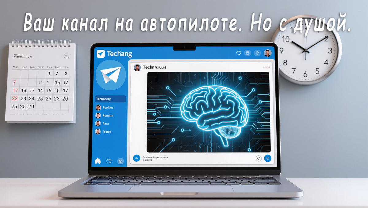 Инструменты для ведения Telegram-канала: AI и планировщик.
