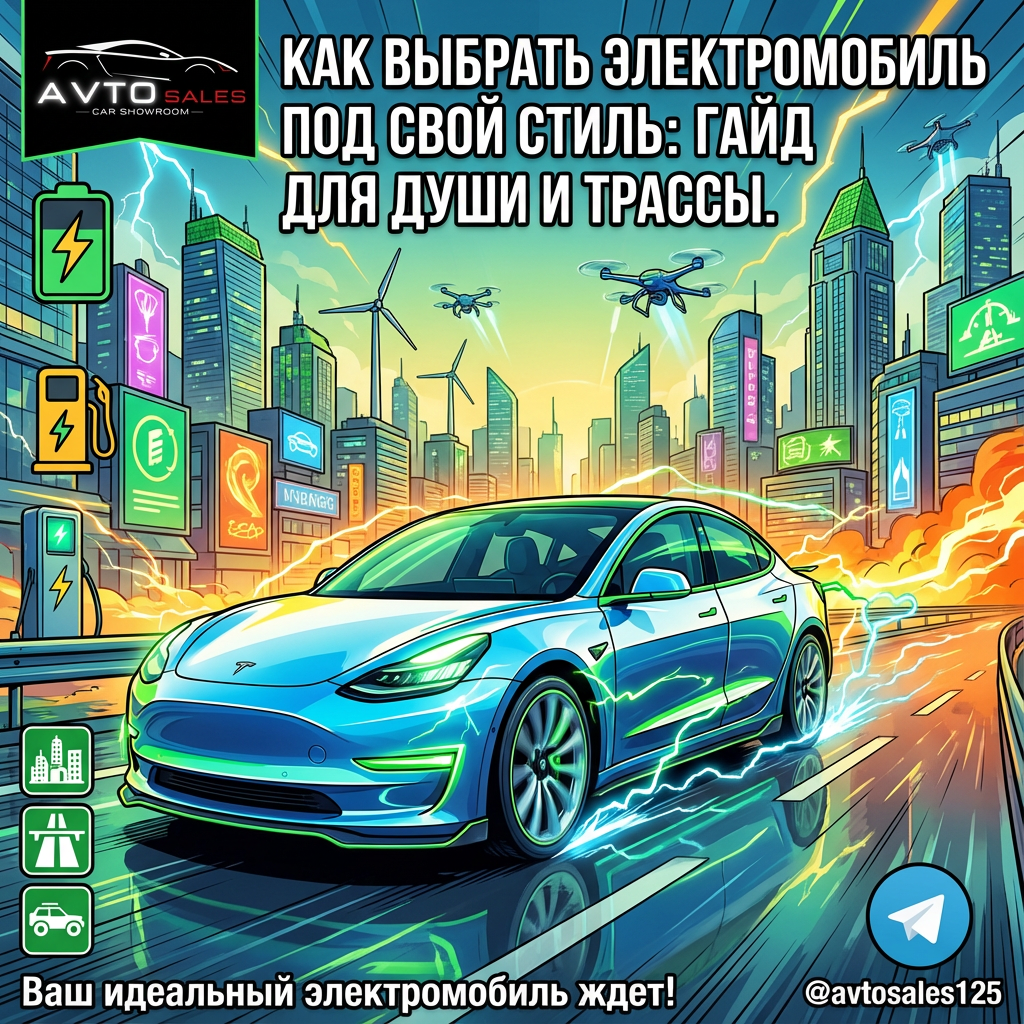    Как выбрать идеальный электромобиль под свой стиль жизни: гайд 2025 Авто Сейлс