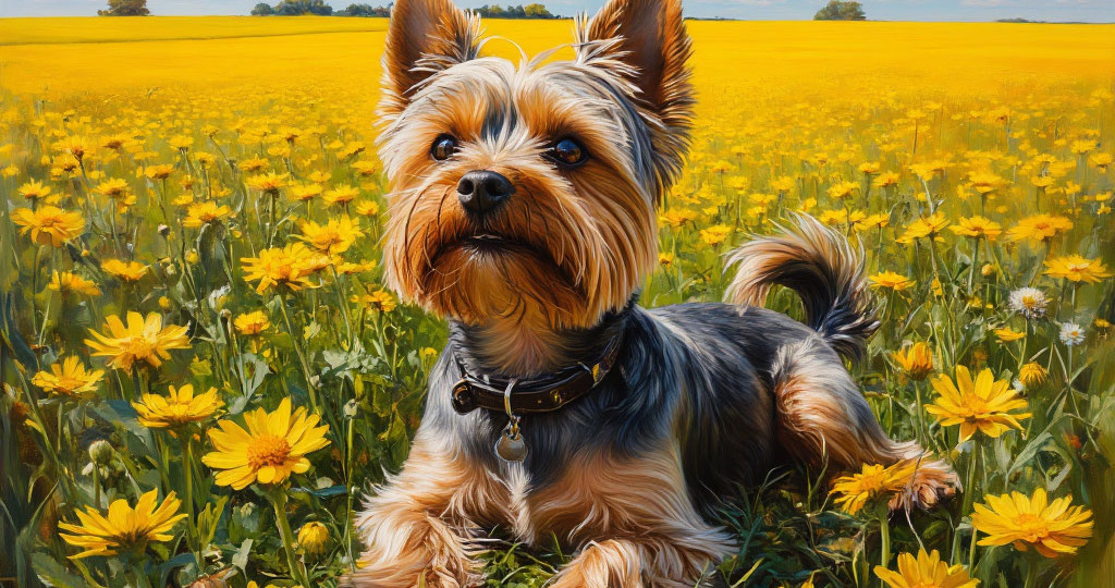 Мир в йоркширских красках: что видят глаза йоркширского терьера.