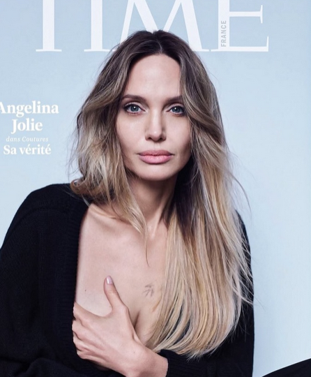 Анджелина Джоли на обложке Time France: первый взгляд на «Кутюр»