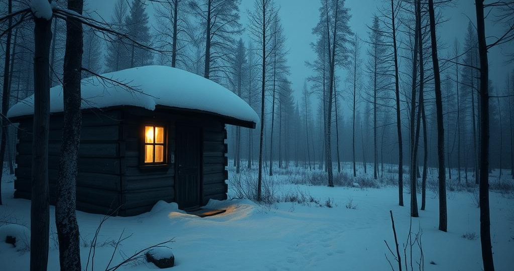 СЛУЧАЙ В ТАЁЖНОМ ЗИМОВЬЕ...