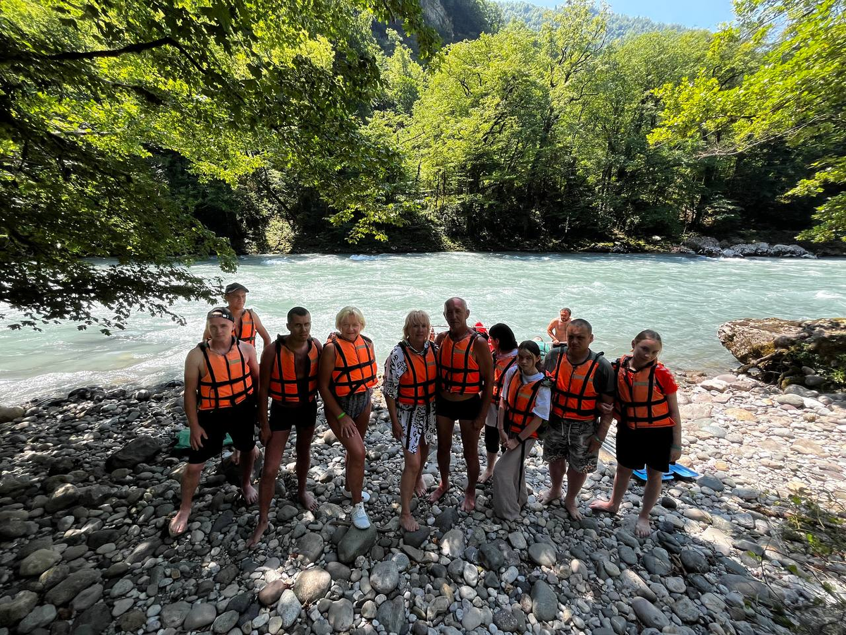 Рафтинг на Бзыби