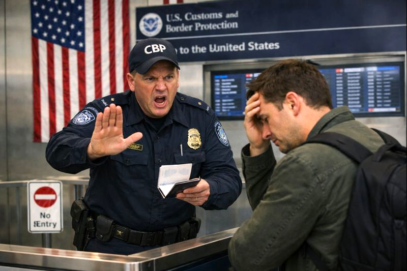 Почему могут не впустить в США даже если виза уже в паспорте