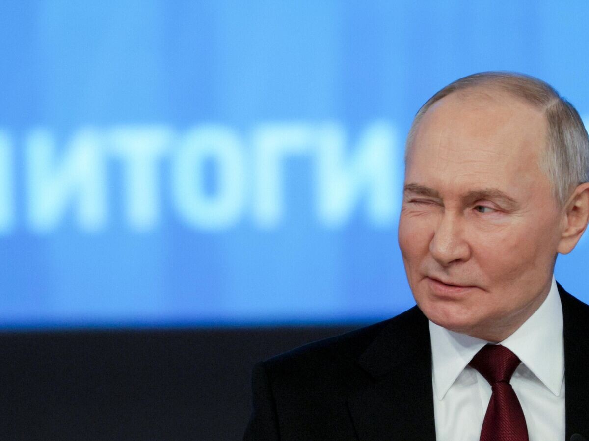    Президент России Владимир Путин проводит специальную программу "Итоги года с Владимиром Путиным" в Гостином дворе | © РИА Новости / POOL/Гавриил Григоров