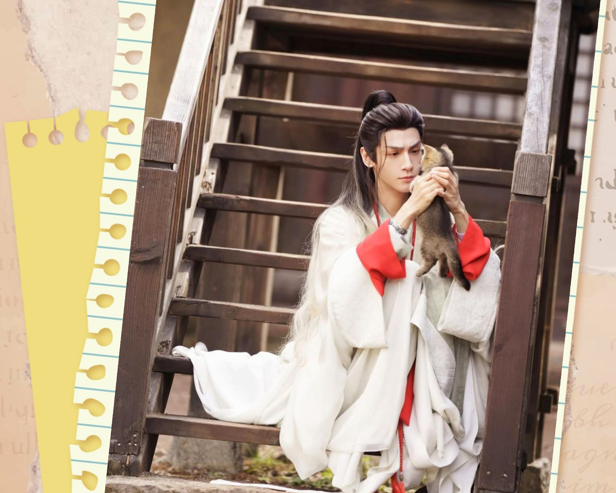 За мои эмоции отвечает Ло Юньси (Кадр из китайской дорамы "Песня водяного дракона")