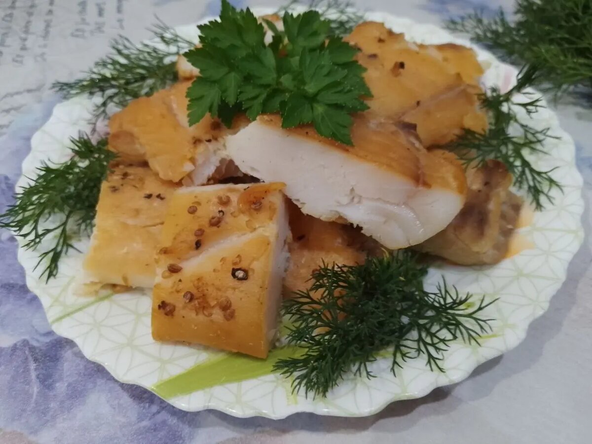 Щука горячего копчения