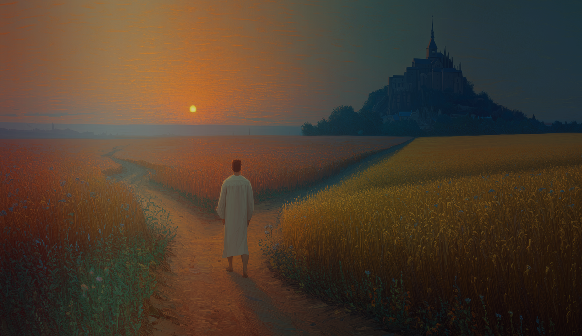 Иллюстрация Маргариты Царевой при помощи Midjourney