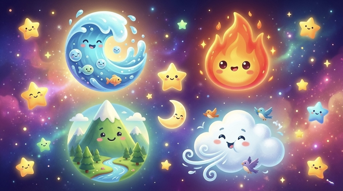 Как Делятся Знаки Зодиака По Стихиям? 