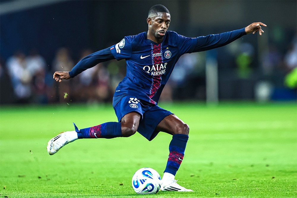    В составе "ПСЖ" Усман Дембеле стал лучшим игроком Лиги чемпионов-2024/25. / Zuma \ TASS