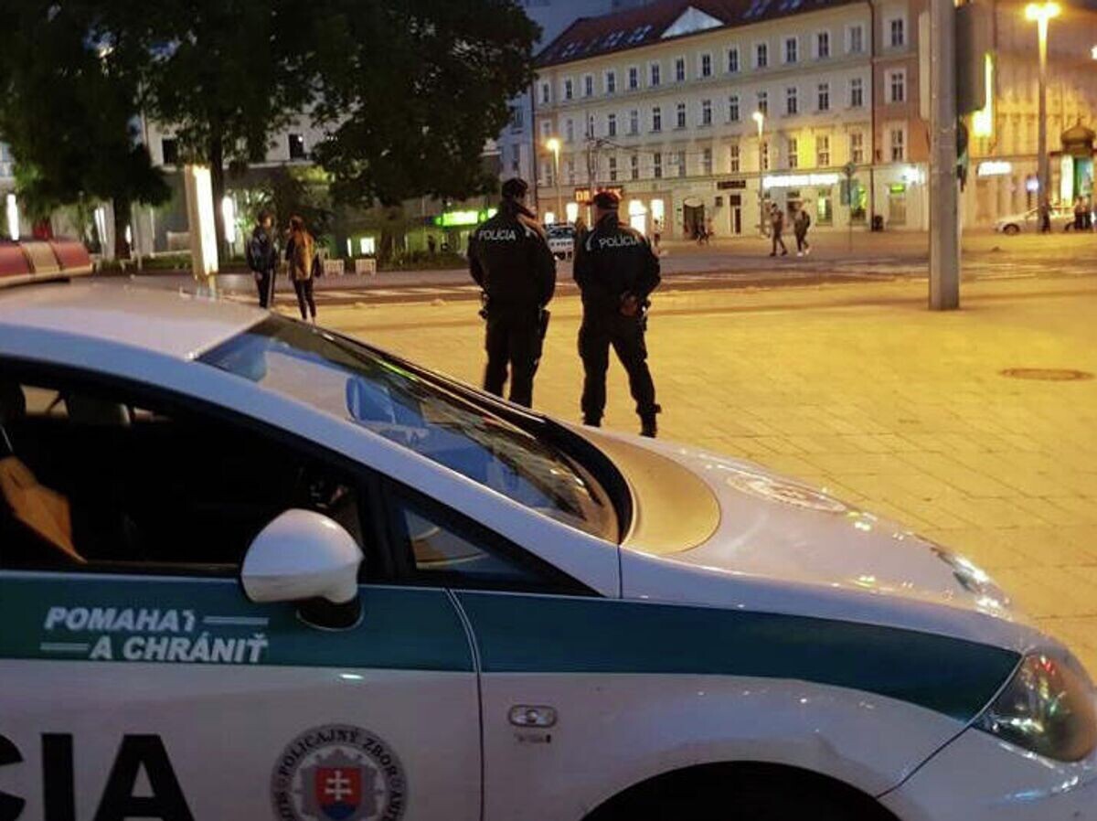    Полиция в Братиславе | © Фото : Polícia Slovenskej republiky