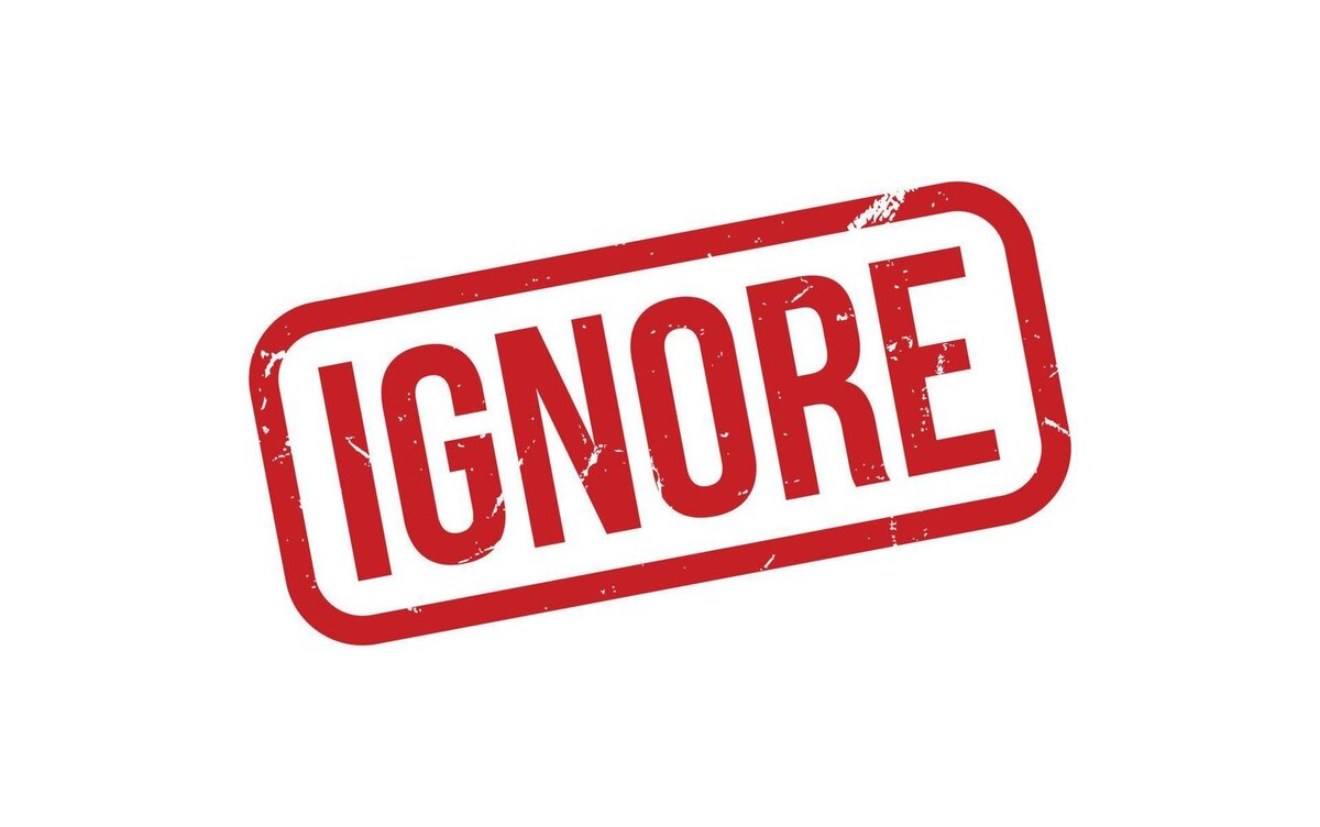 игнор вызывает очень неприятные чувства