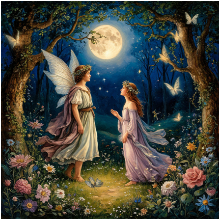 Сгенерировано ИИ- сон в летнюю ночь