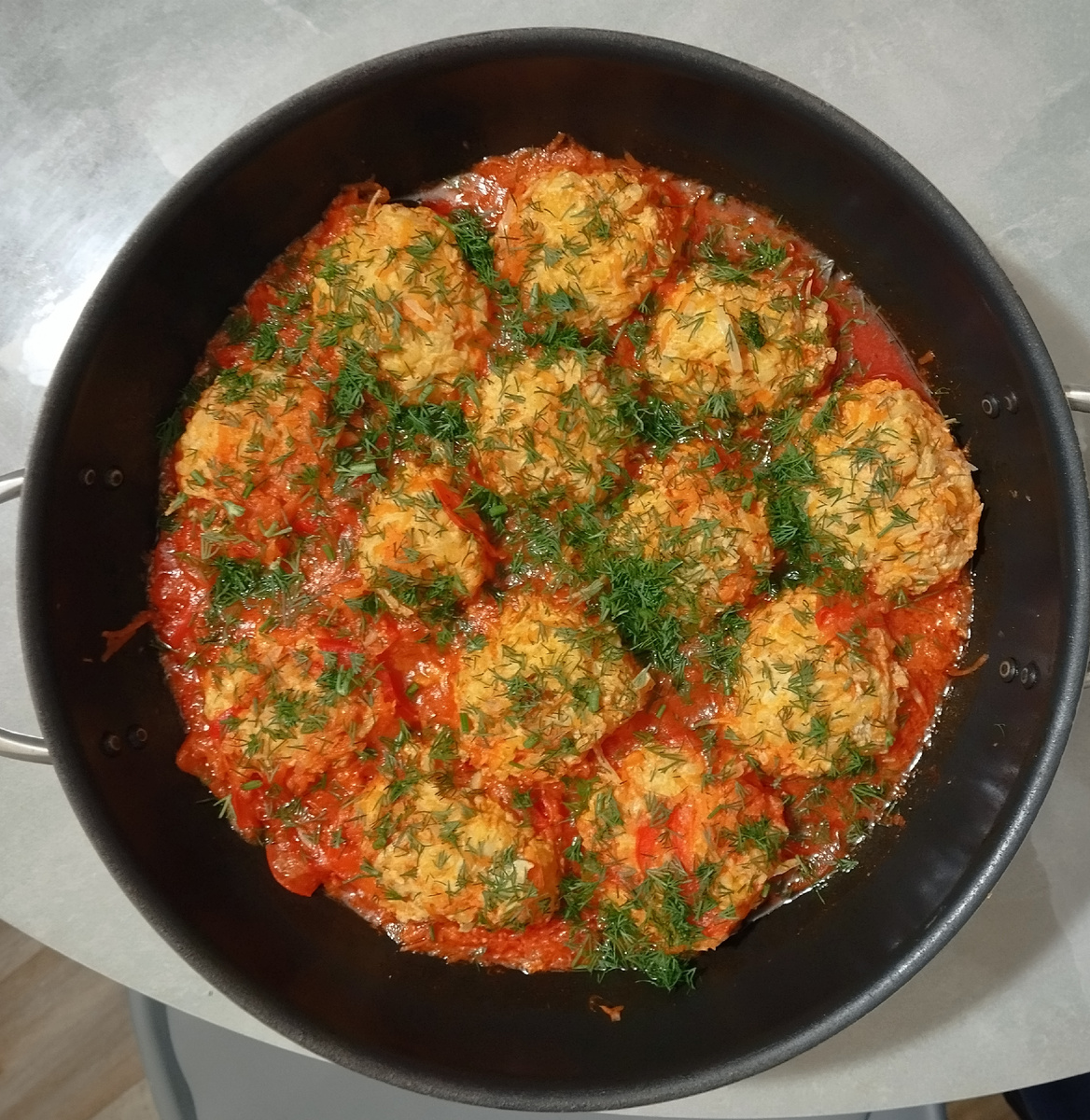 Ленивые голубцы. Фото автора. Голубцы тоже автора.