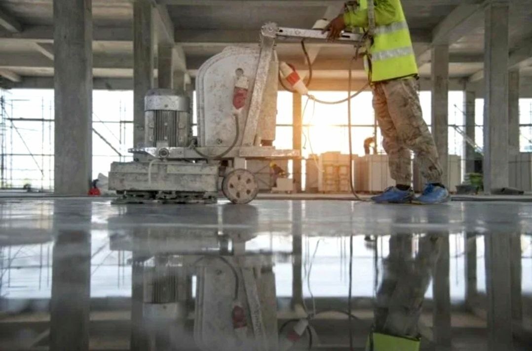 Шлифовка бетонного пола. Фото из открытых источников