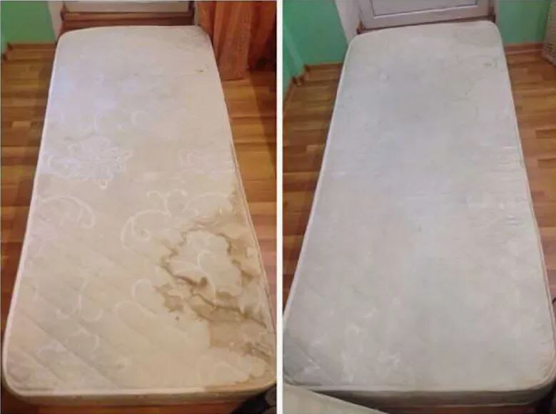 Химчистка матрасов в моче