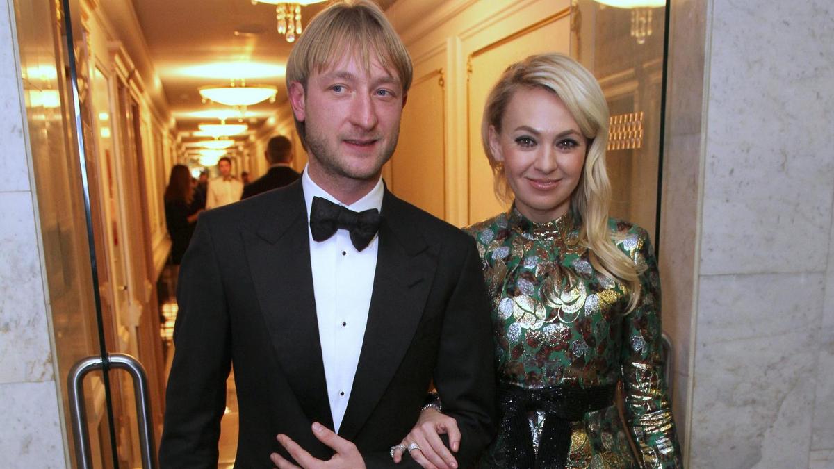    Евгений Плющенко и Яна Рудковская. Фото: Legion-Media