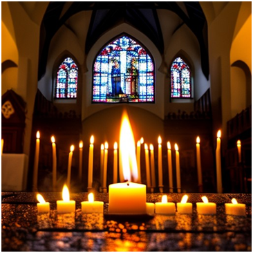 Сгенерировано ИИ- помин Душе .