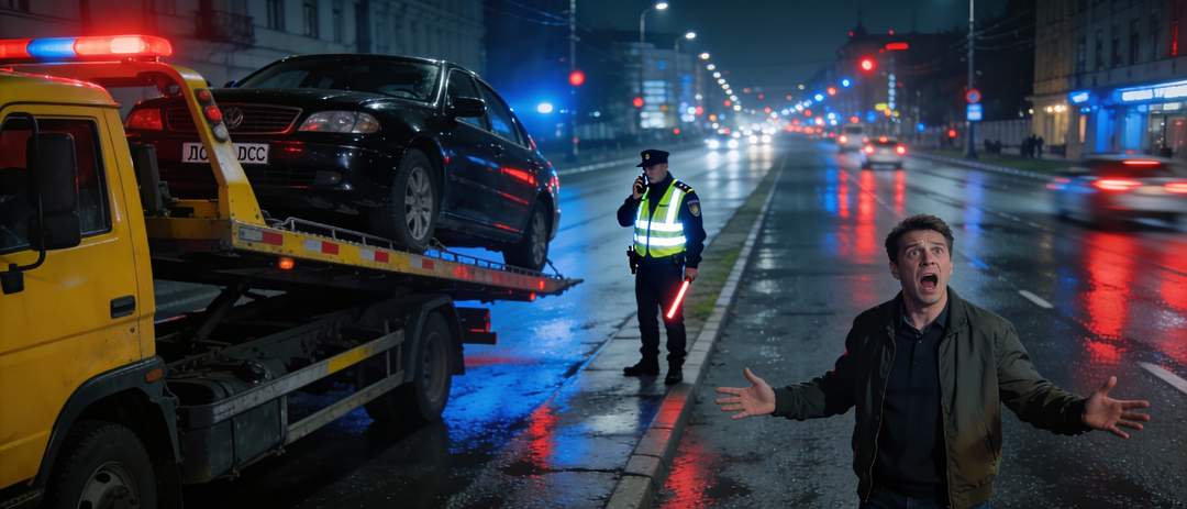 Снять с машины за 2 минуты: как ДПС получило право эвакуировать без протокола