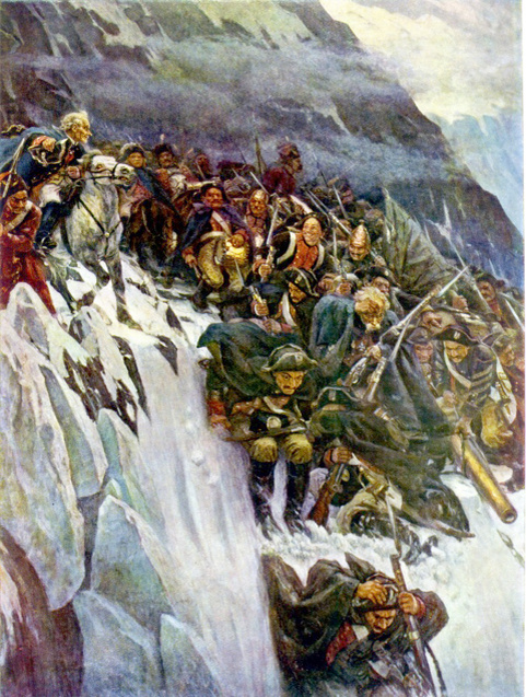 Перевал через хребет Паникс