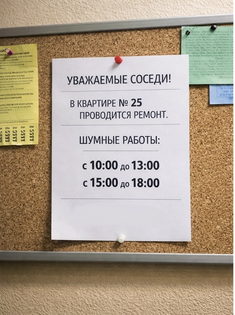 Предупредите соседей