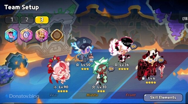    Отряд «Скорость + урон» в сборке