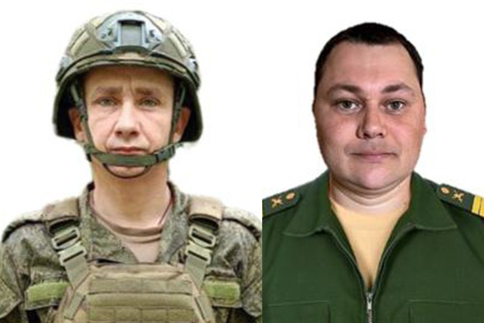    Младший сержант Александр БАТРАКОВ и Сержант Евгений ДИДЕНКО