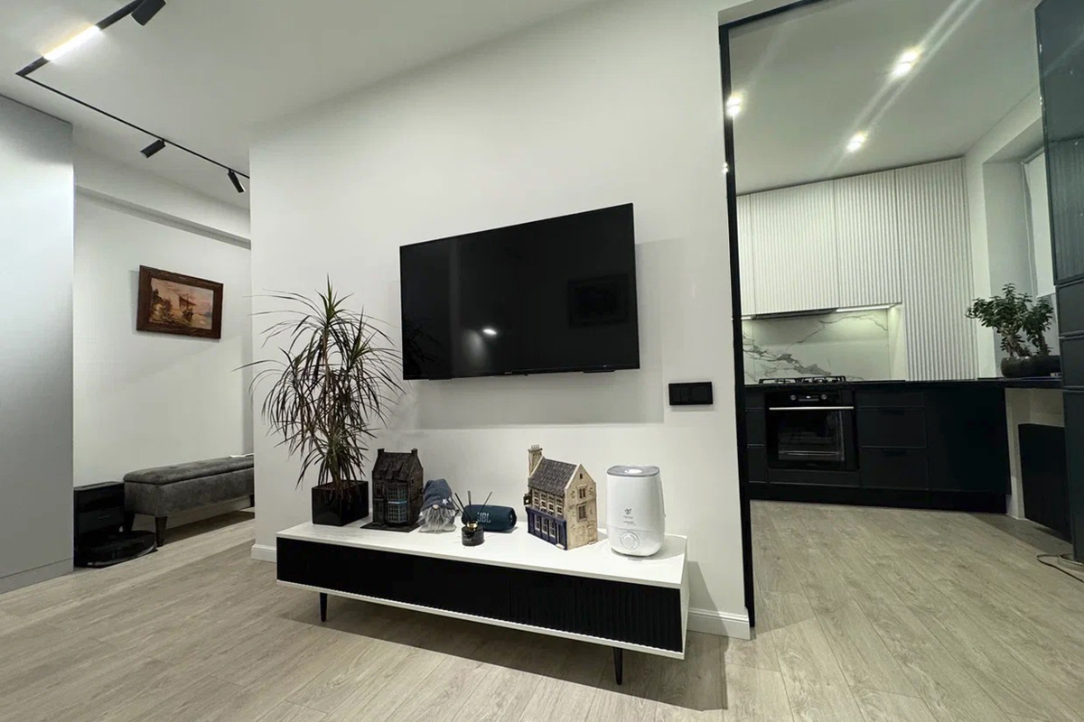 Недорогой ремонт квартиры в минималистическом стиле