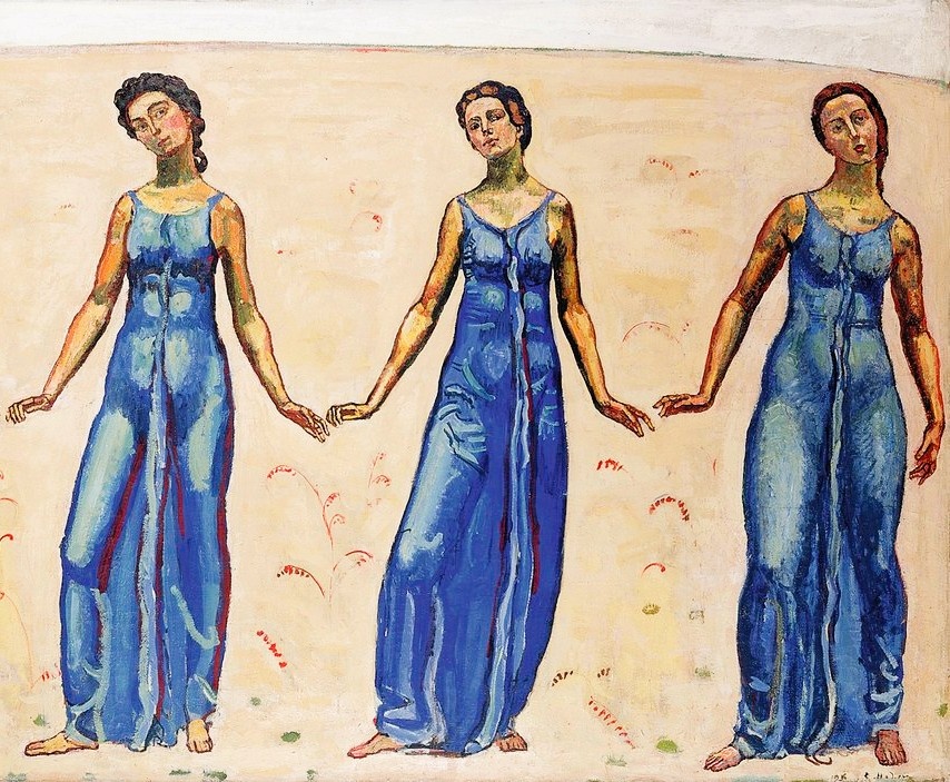 Фердинанд Ходлер "Взгляд в бесконечность" (1911)