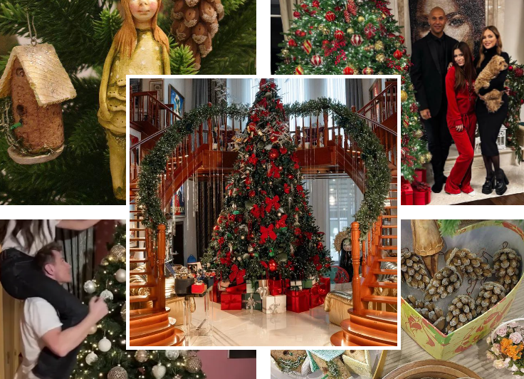 Ёлки знаменитостей.