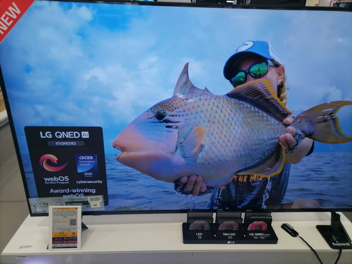 Телевизор LG QNED 65 дюмов за 2717 дирхам