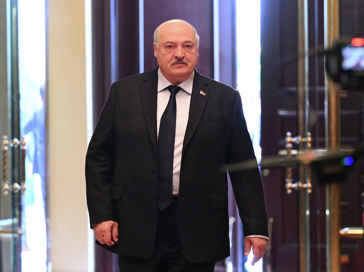    Президент Белоруссии Александр Лукашенко перед началом заседания совета глав государств СНГ в Душанбе | © РИА Новости / Кристина Кормилицына