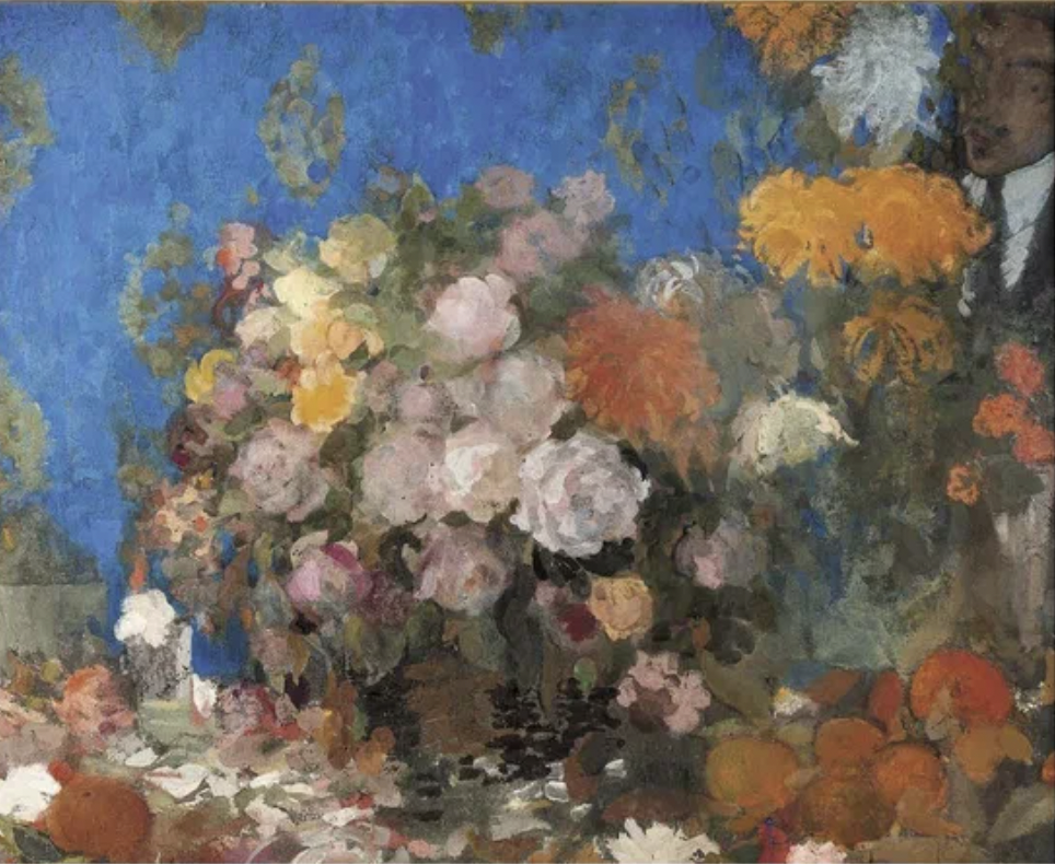 Николай Сапунов «Натюрморт с автопортретом». Фото: Стас Жданов