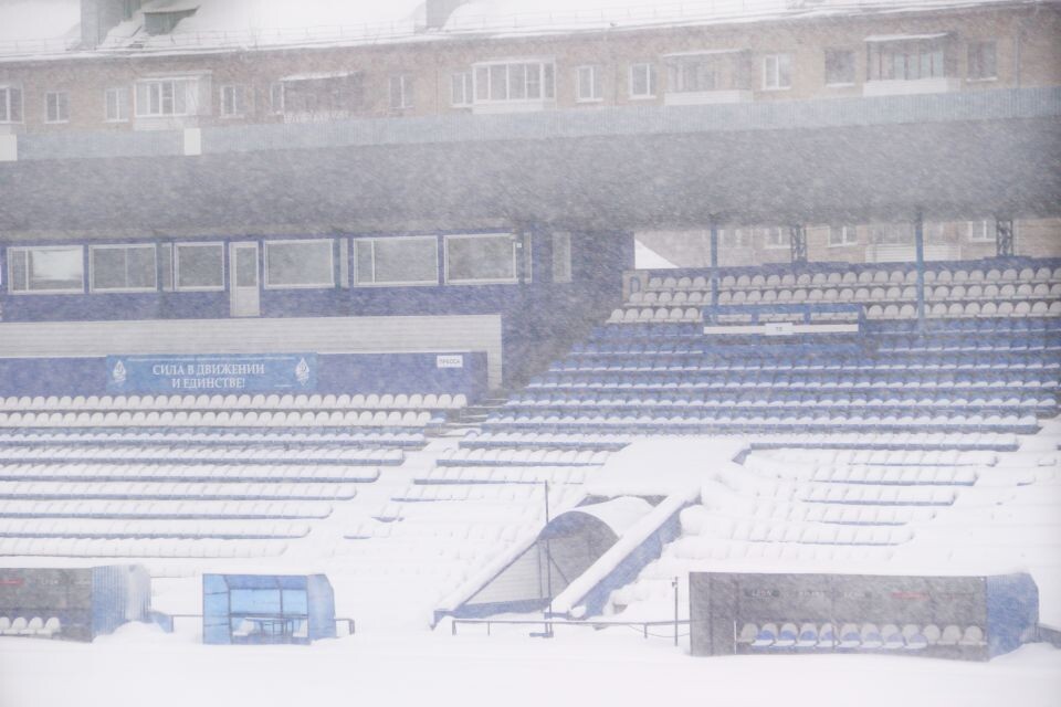    Погода в Барнауле, метель, зима. Источник: Виталий Барабаш