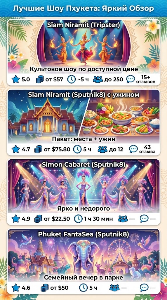 Экскурсии на Пхукете