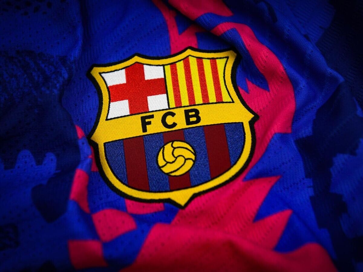    Эмблема испанской "Барселоны" | © ВК-аккаунт Лиги чемпионов УЕФА