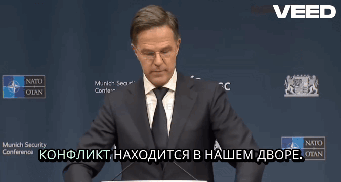    Марк Рютте: "Мы должны быть готовы к масштабу войны, которую пережили наши деды и прадеды". Видео: ТГ-канал "Смотри"