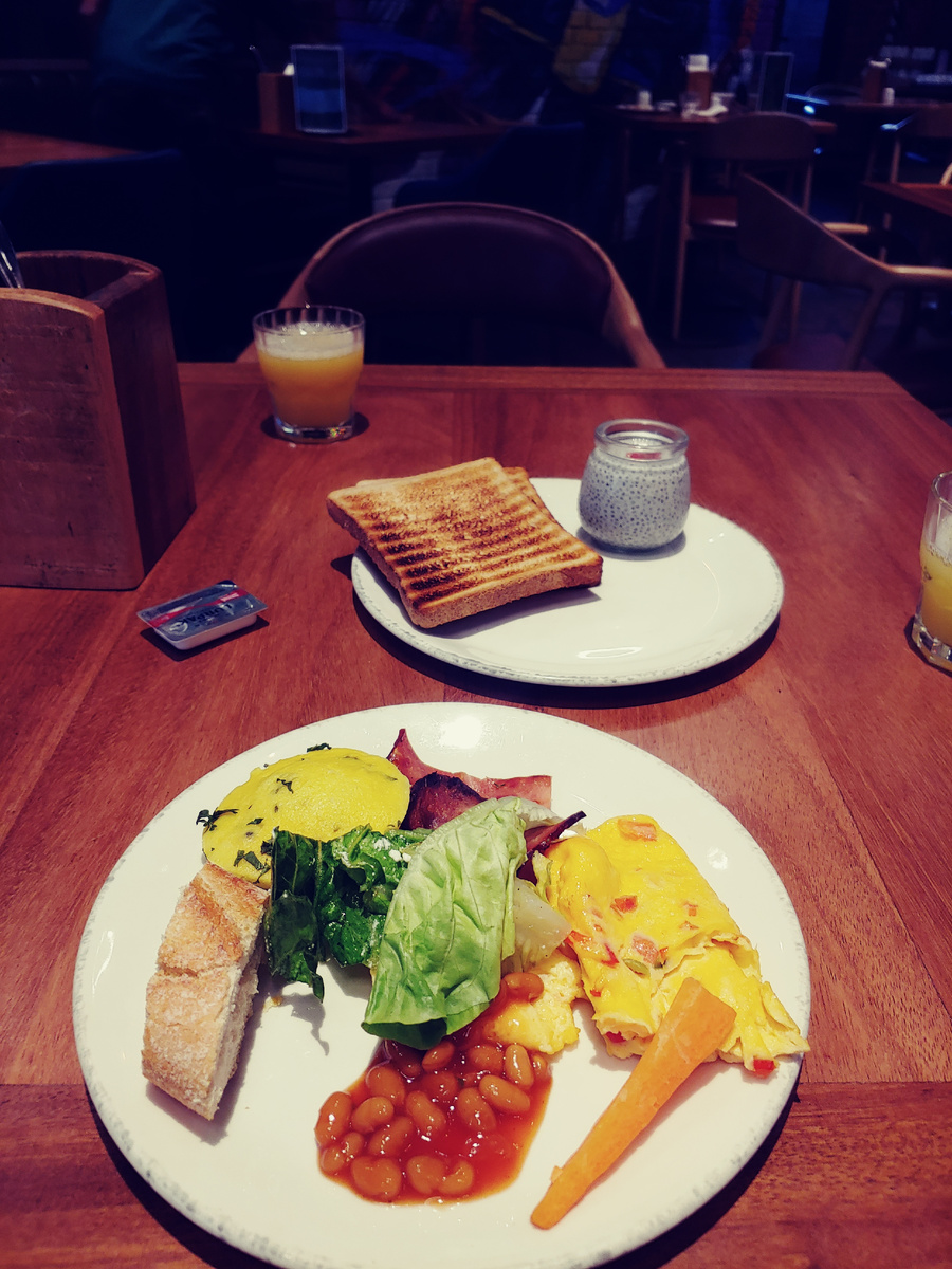 Завтрак. Шведский стол.