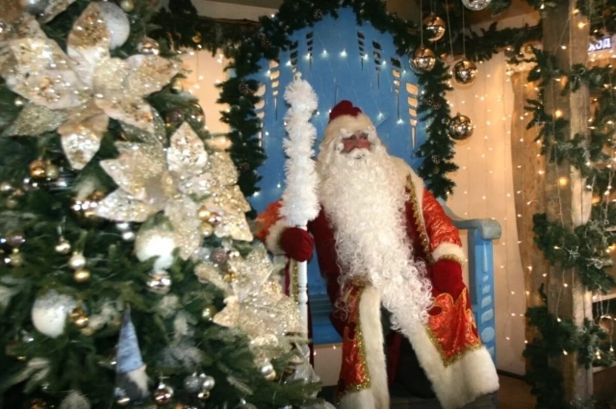    В Омске открывается зимняя резиденция Деда Мороза