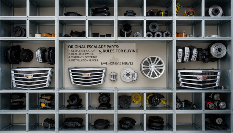    Оригинальные запчасти Escalade: 5 правил покупки, которые сэкономят деньги и нервы lucky247187Q