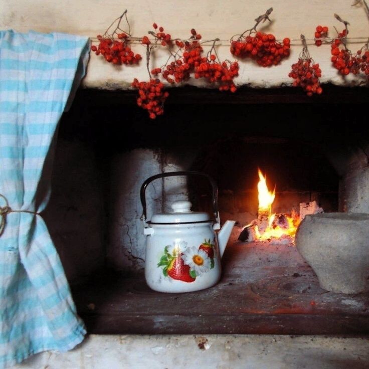 Фото из интернета. Русская печь.