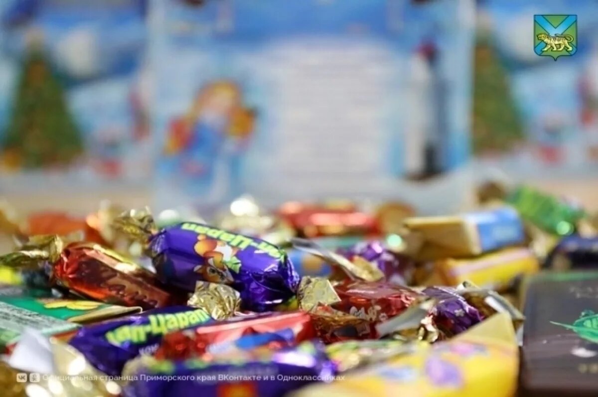    Новогодние подарки получат все дети Владивостока от 3 лет и старше