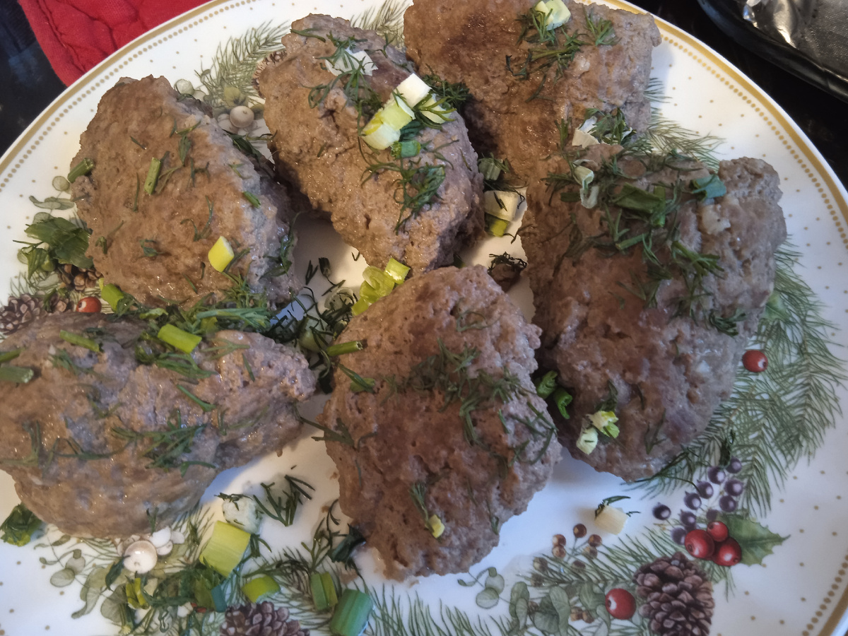 Кефте из говядины. 