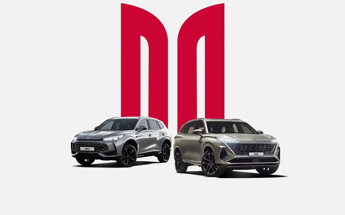 Новый логотип отдельной линейки автомобилей «Москвич»