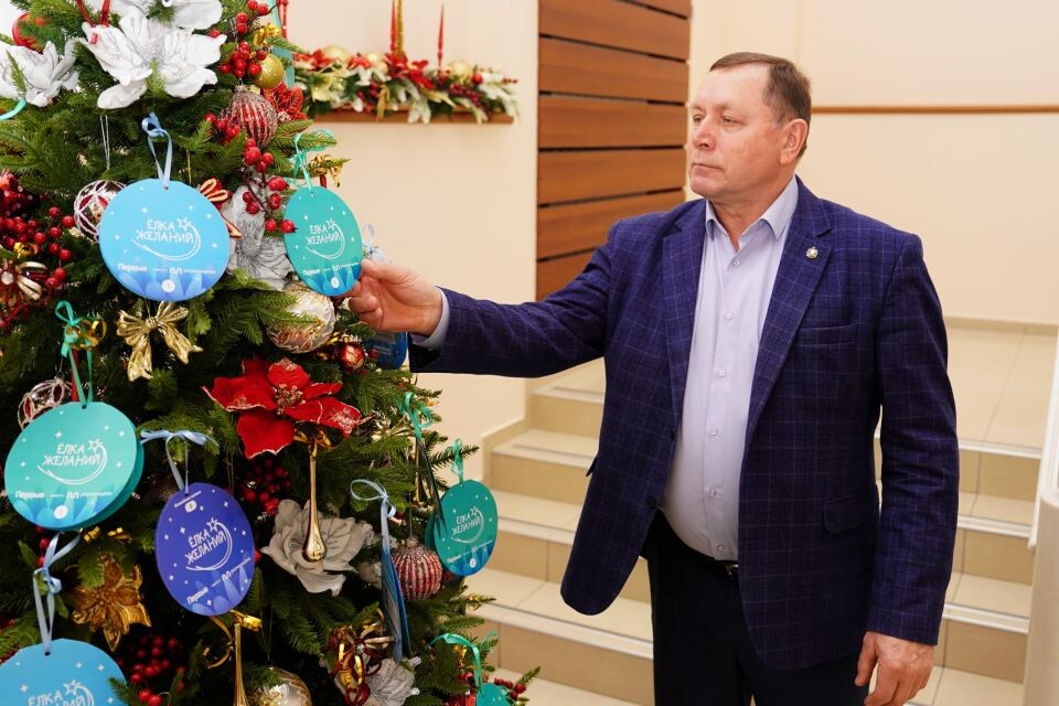    Депутаты БГД участвуют в акции "Ёлка желаний". Источник: barnaul.org