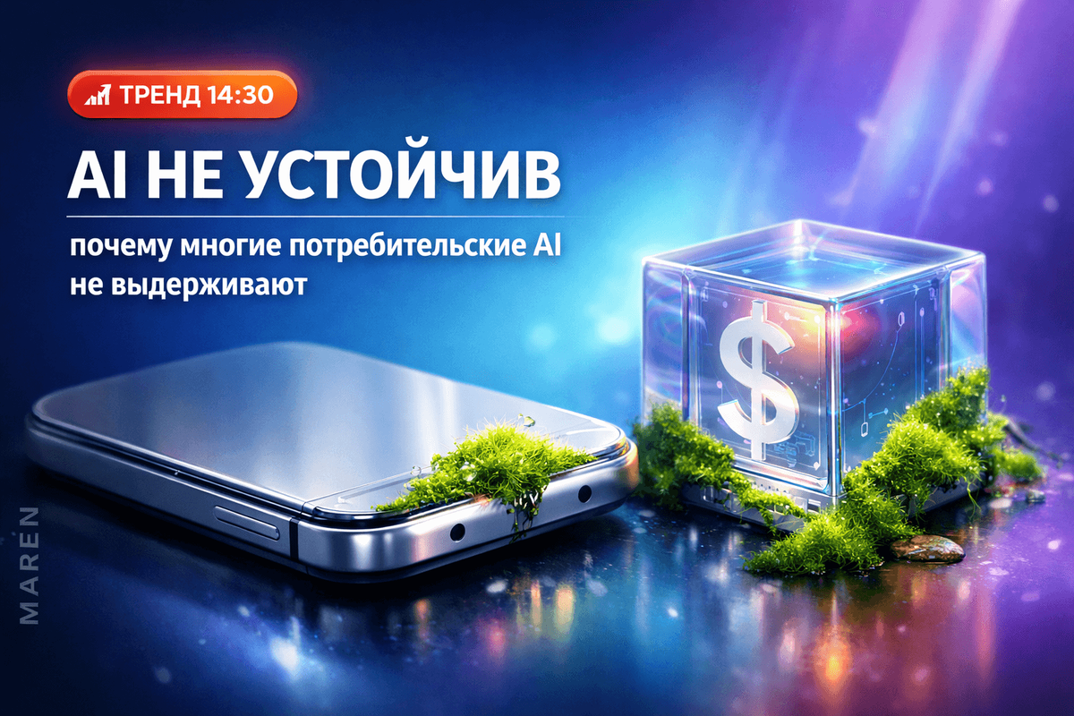    Почему потребительский AI буксует и что мешает стартапам расти | Автор: Марина Погодина Марина Погодина