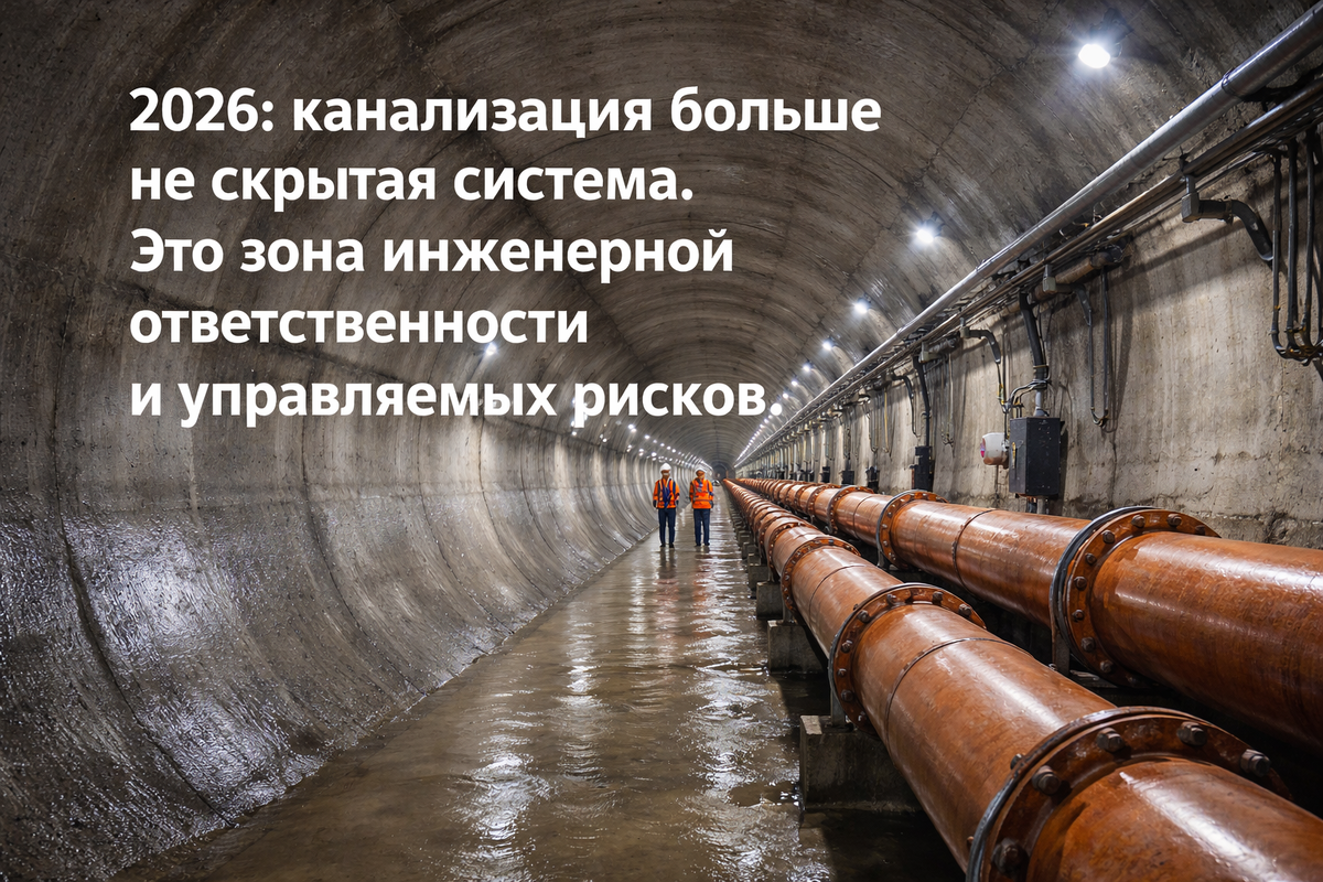 Прогноз развития инфраструктуры канализации в 2026 году
