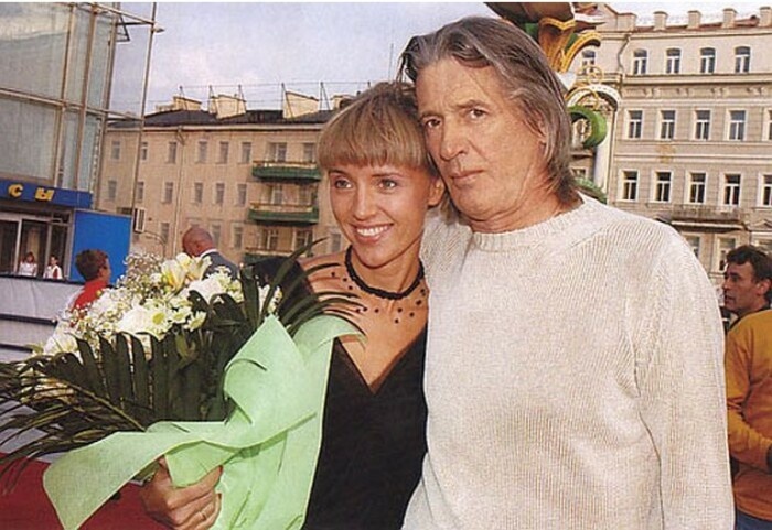 Ксения Алфёрова и Александр Абдулов.