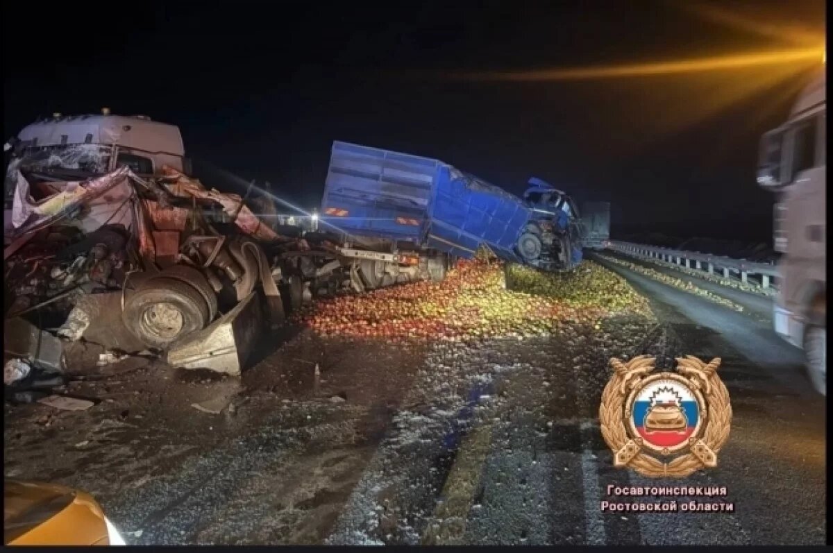    Водитель «Газели» погиб в аварии на трассе М-4 «Дон» в Ростовской области