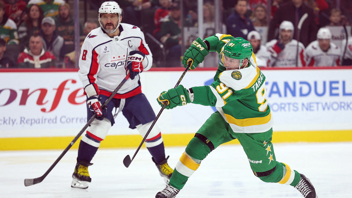    Александр Овечкин и Владимир Тарасенко.Imagn Images USA Today Sports